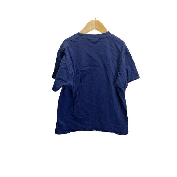 Harry Potter Hogwarts T-Shirt Size L Blue Short Sleeve Crewneck Cotton Youth - Picture 4 of 4